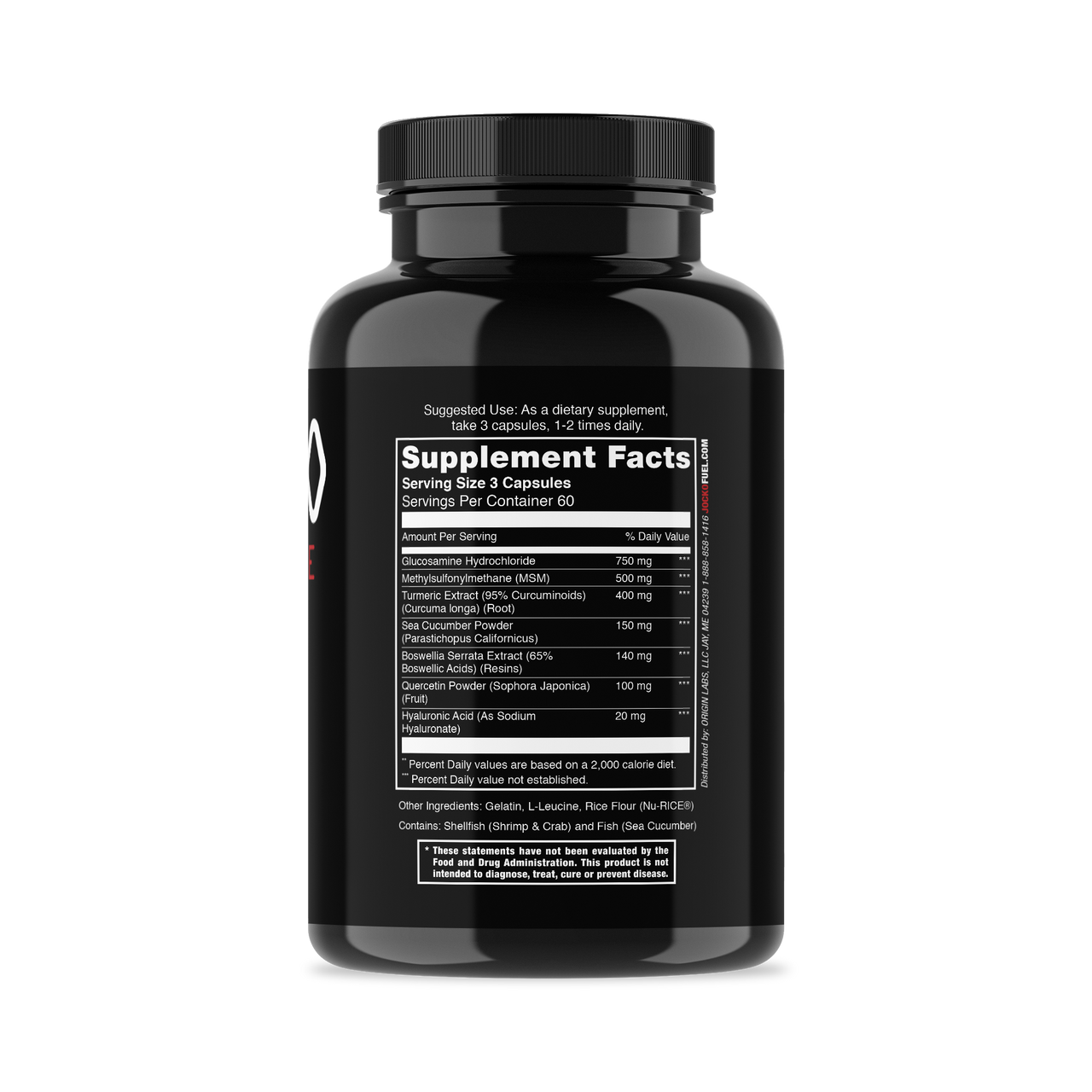 JOCKO JOINT WARFARE Nutritional Panel Image